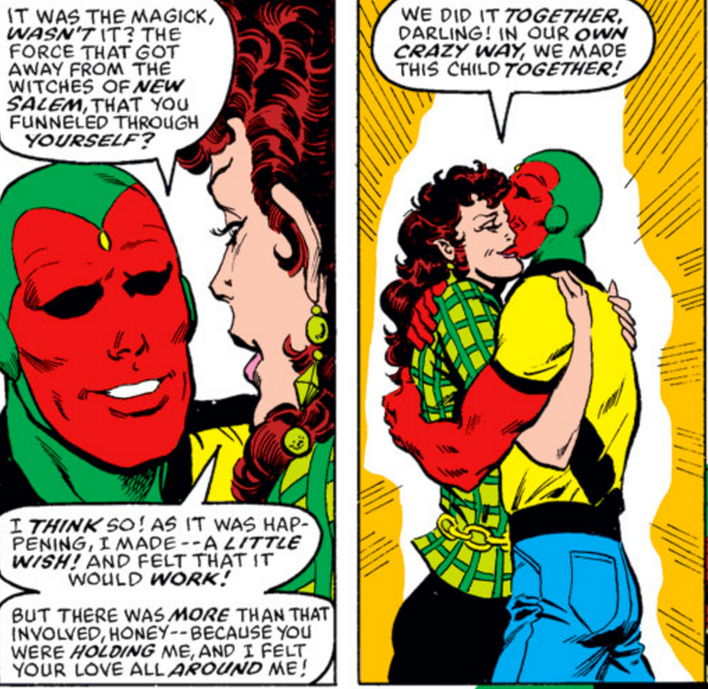 Illustration for article titled The Vision and the Scarlet Witch Had Marvel Comics’ Most Fucked-Up Superhero Romance